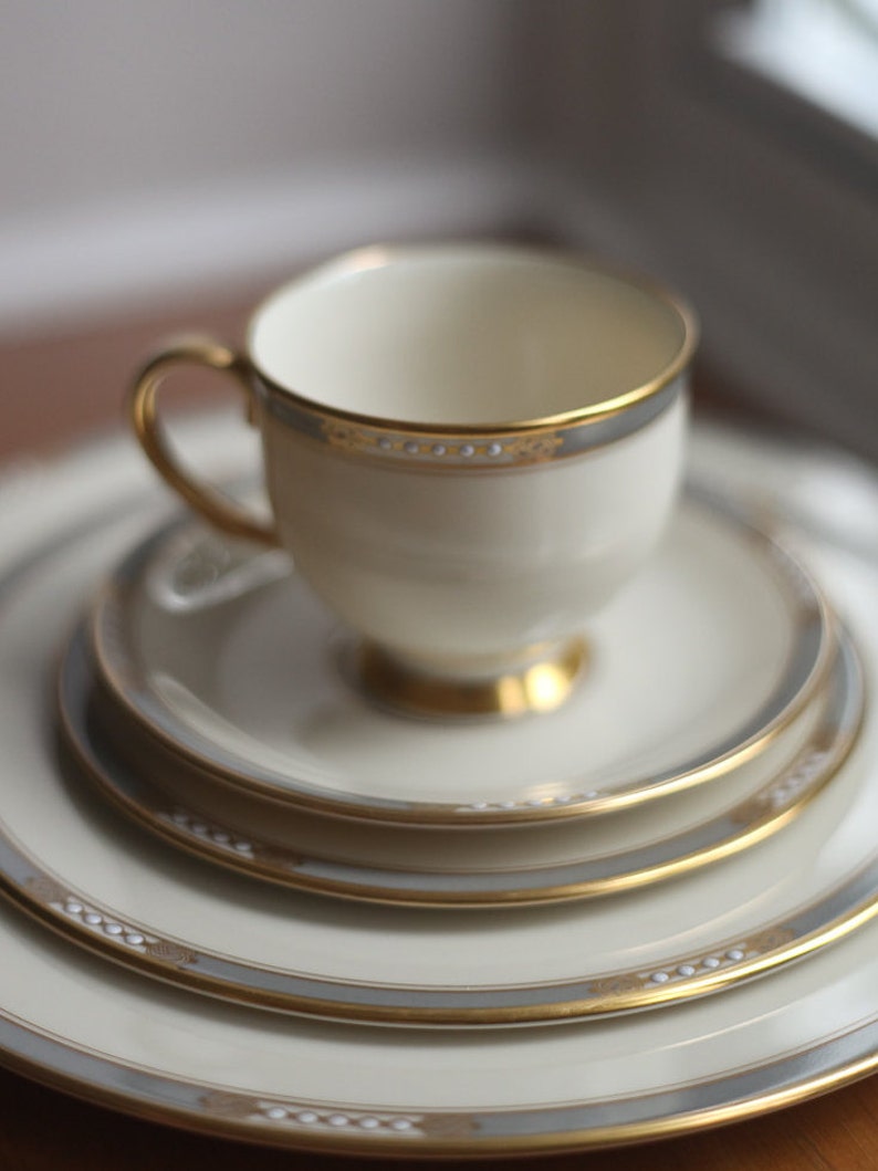 McKinley Lenox Fine China Tableware 6pc set Etsy