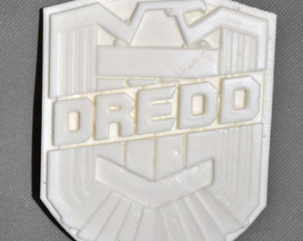 Judge Dredd 3d 1:1Scale Movie Replica Badge Resin Raw Cast