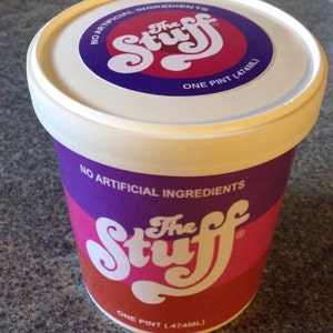 The Stuff Movie Replica Prop Tub RARE image 2