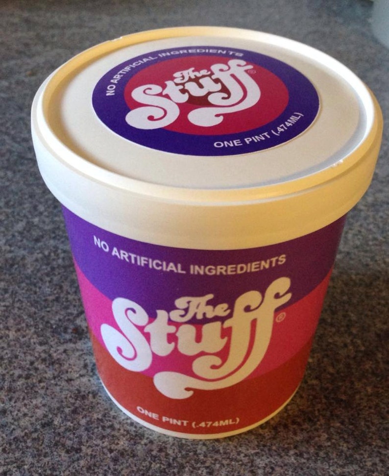 The Stuff Movie Replica Prop Tub RARE image 2