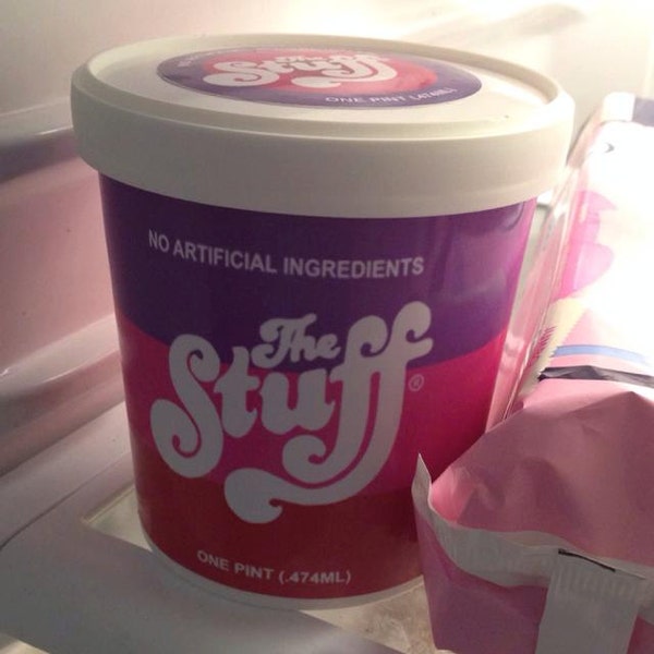 The Stuff Movie Replica Prop Tub ZELDZAME