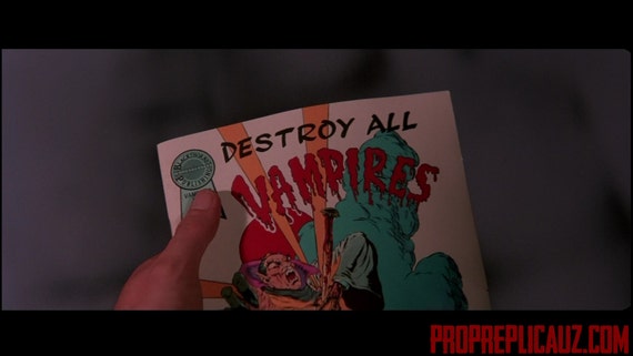 Lost Boys - Destroy All Vampires Comic Replica - Etsy