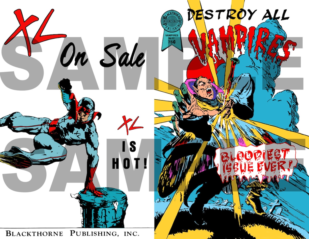 Lost Boys - Destroy All Vampires Comic Replica - Etsy