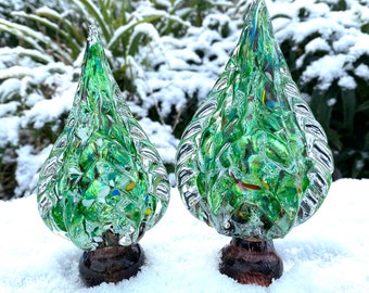 Art Glass Christmas Tree