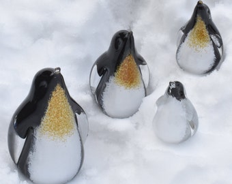 Art Glass Penguins