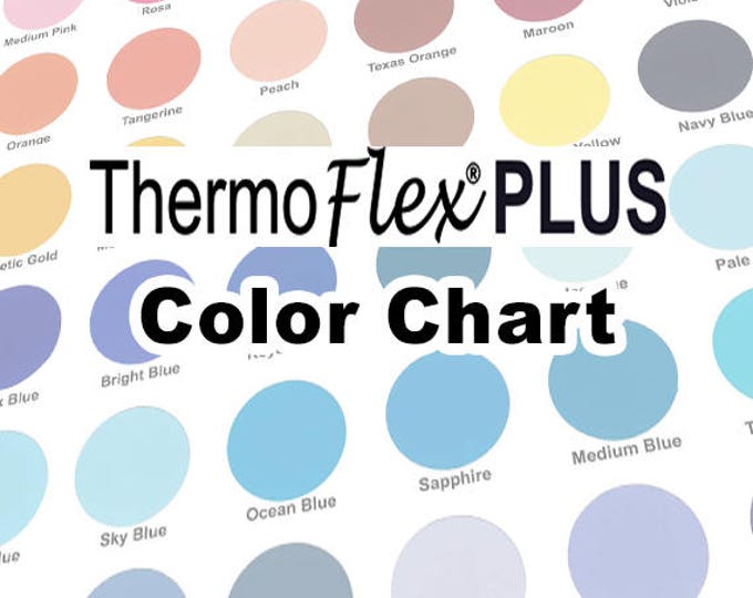 Thermoflex Color Chart