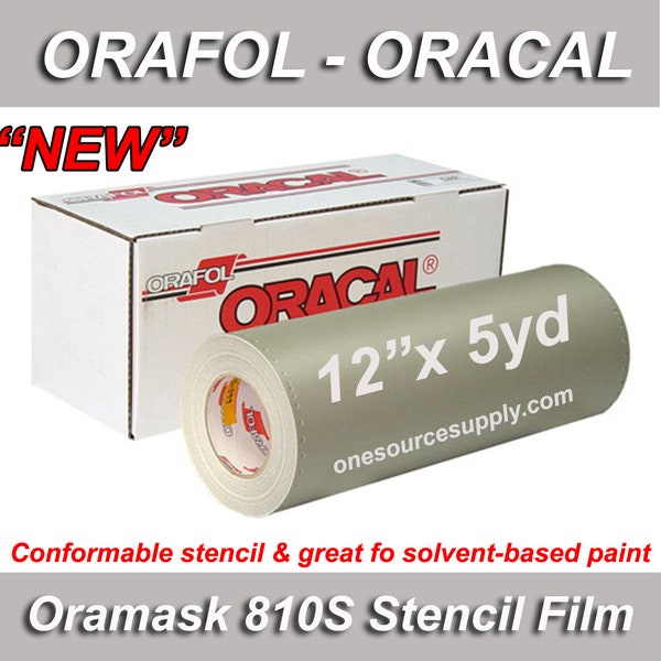 1 ea / 12"x 5yd / Oracal 810S Oramask Stencil Vinyl