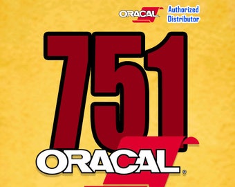 ORACAL 751 / 12" x 24"* / 1-sheet / Black or White