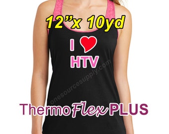 12"x 10 yards / ThermoFlex Plus - Heat Transfer Vinyl - HTV