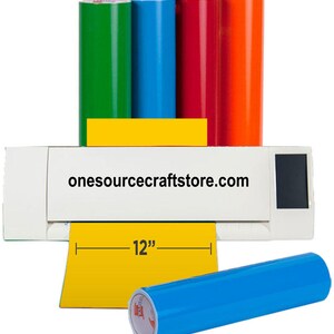 10 Rolls Oracal 651 Vinyl – 12 Inches X 5 Feet Each, Choose Your Color (for Craft Cutters)