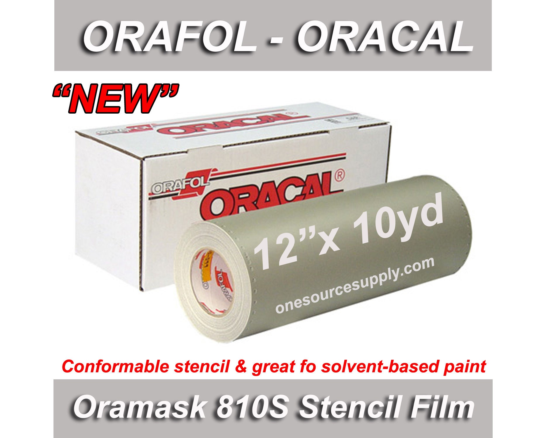 ORAMASK 813 Stencil Film 12 x 10 Yard Roll