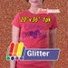 20' X 36' / Easyweed Glitter HTV  / Combine for Shipping Discount - Heat Transfer Vinyl - HTV 