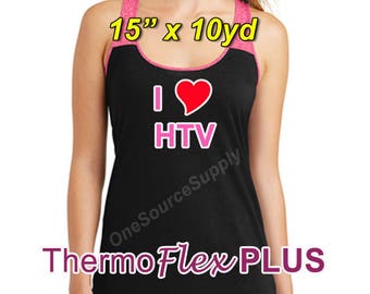 15"x 10 yard / ThermoFlex Plus - Heat Transfer Vinyl - HTV