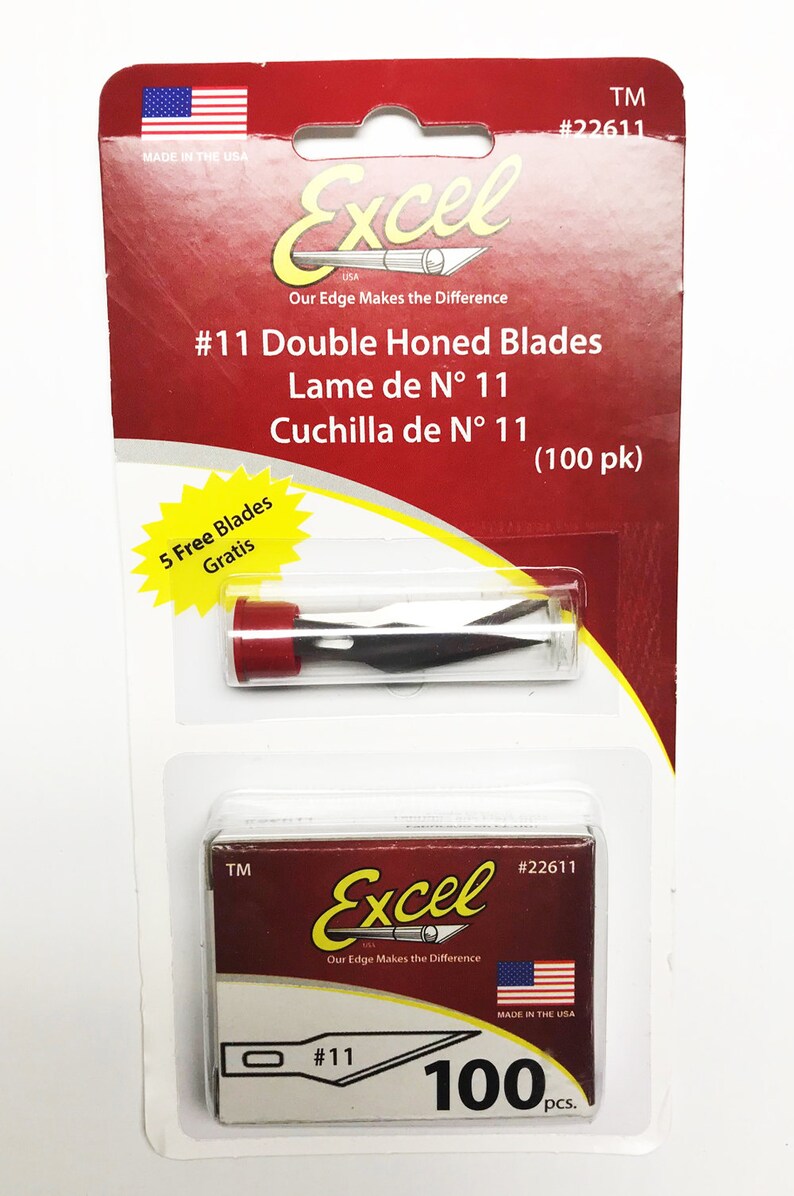 100pk 11 Hobby Knife Replacement Blades Xacto Knife Blades Etsy
