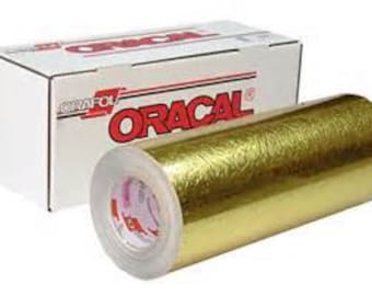 Oracal 383 Cast Gold Ultraleaf 12"x 24"