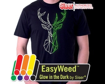 12"x 15"* EasyWeed Glow In The Dark / 1-sheet / Heat Transfer Vinyl - HTV