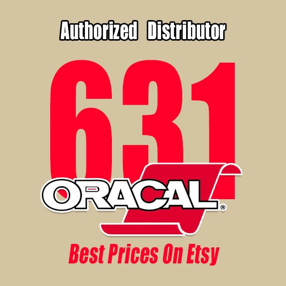 Vinyl Oracal 631 Removable Adhesive Backed Vinyl 12 x 10' each roll Pastel  Orange 