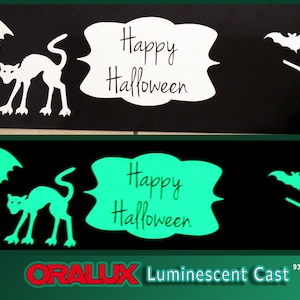 12&quot; x 12&quot;* / 1-sheet / Oracal / 9300 Oralux Luminescent Vinyl / Glow-in-the-Dark