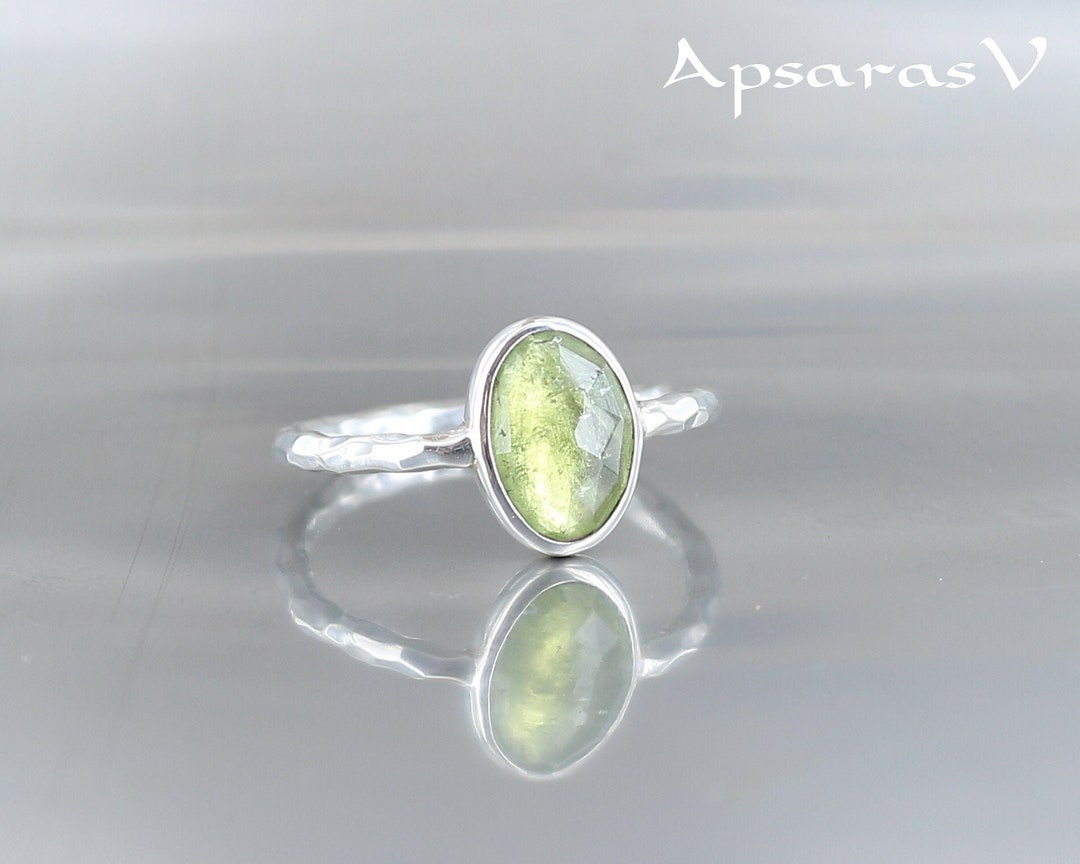 最新入荷 Tourmaline Ring, Natural 925, Silver Sterling 6.25, Size アクセサリー