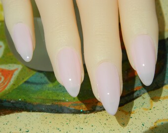 Natural Pink Nails Etsy