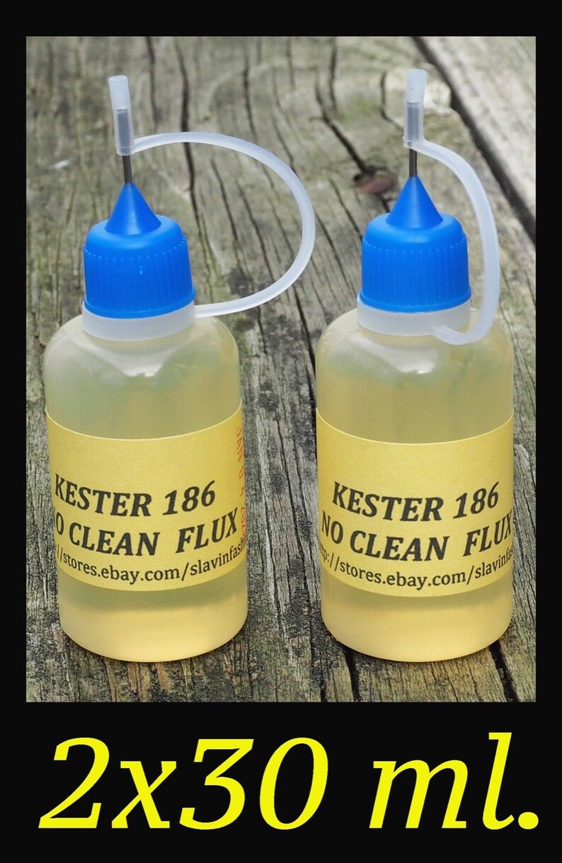 60 ml. KESTER 186 Soldering Solder Liquid Flux Reflow no clean Etsy