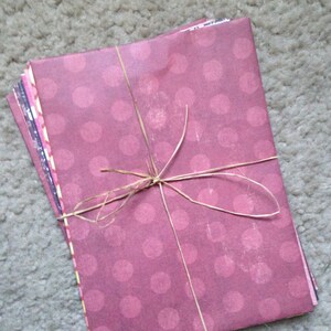 Patterned Envelopes. Handmade Envelopes. Envelope Bundle. Set of 10.