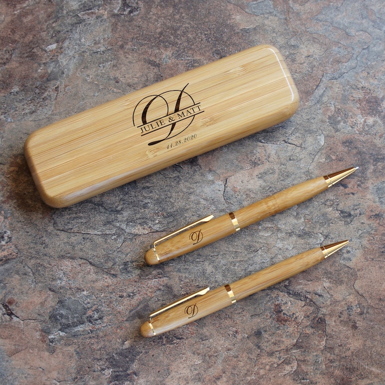 Bamboo pen set Clearance