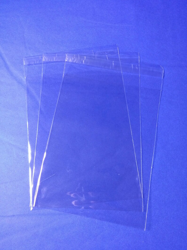 200 Clear Poly Cello Bag 4 3/16 x 7 1/2 inch Self Sealable OPP Etsy