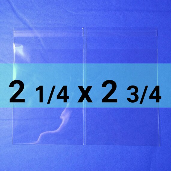 for A1 Card 200 Clear Cello Bags,3 13//16/" x 5 3//16/" inch Cellophane Envelope