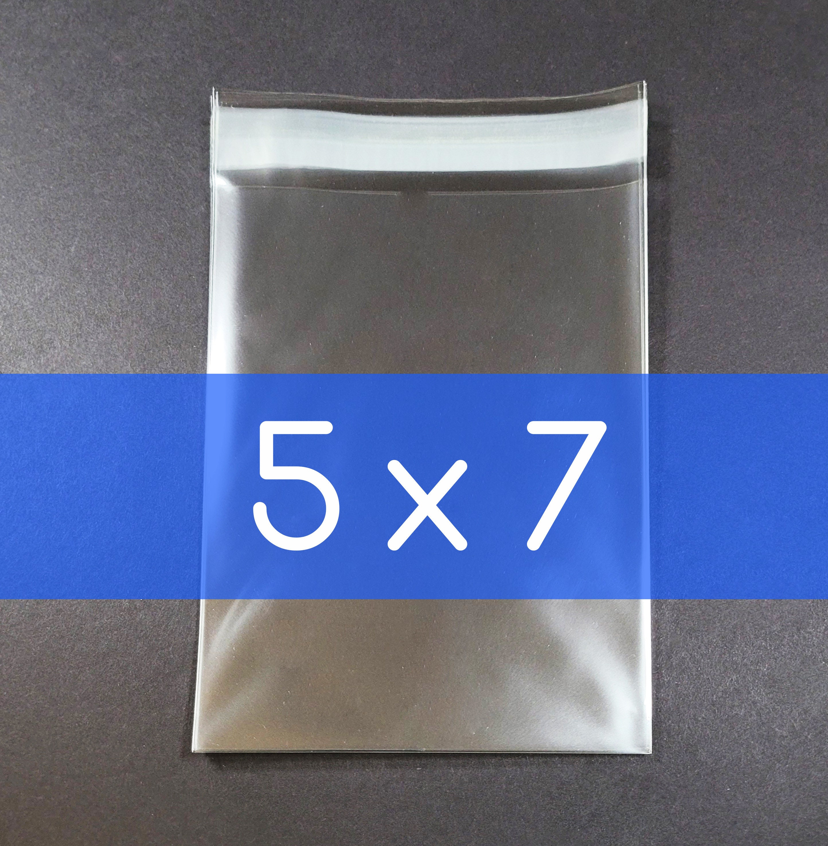 100 Clear Cello Bag 5x7 inch Self Sealable OPP Product Bag Etsy