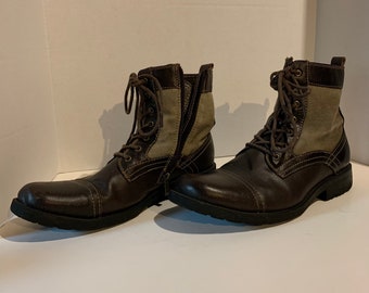 steve madden patchwork boots