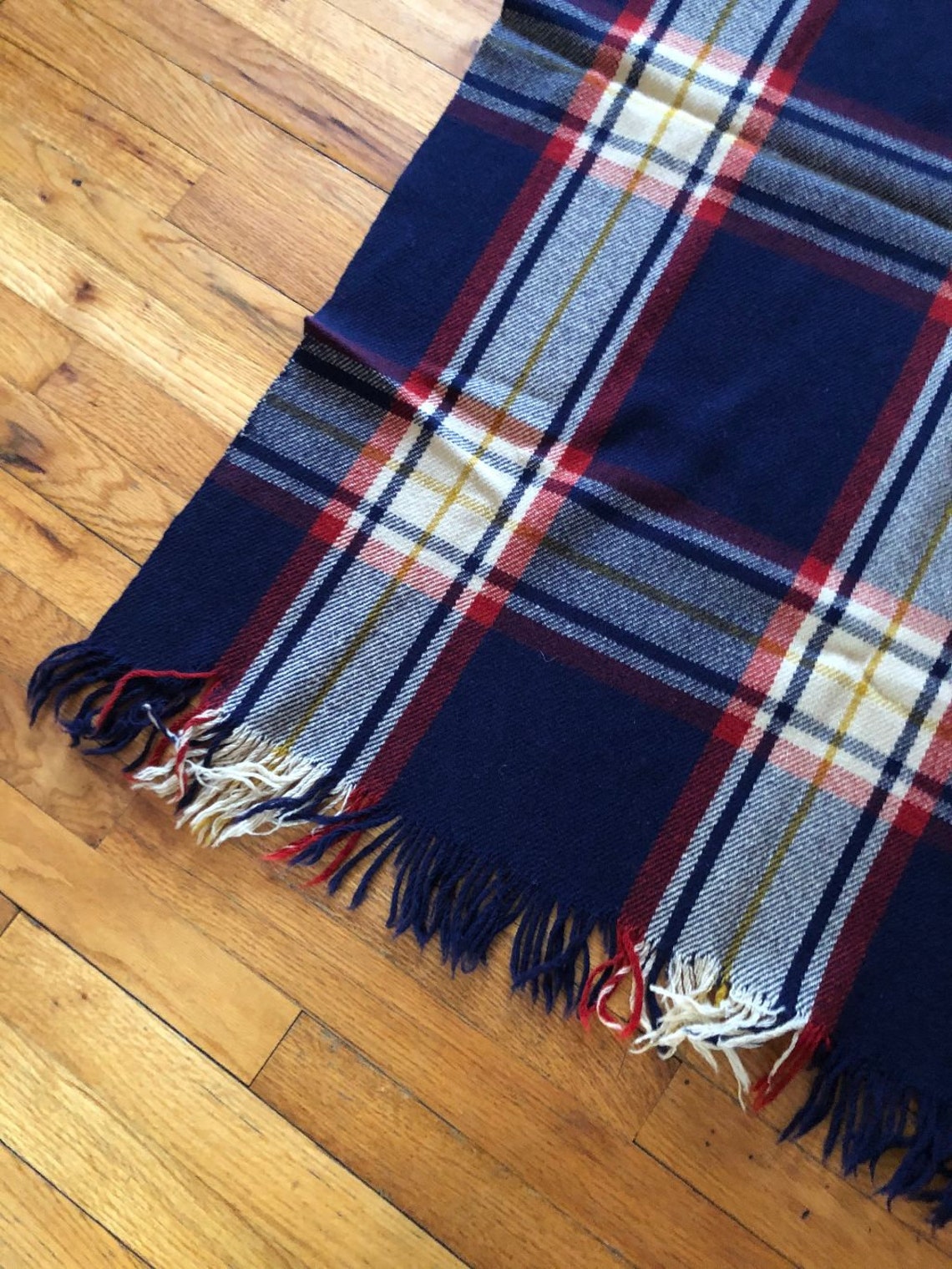 Redfern all wool Pram blanket made in England Vintage | Etsy