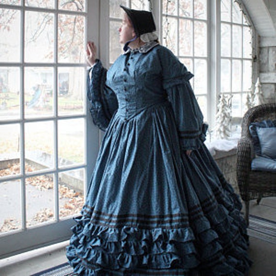 Civil War Gone With The Wind Gown Etsy Civil War Gone With The Wind Gown Etsy