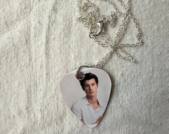 Shawn Mendes Guitar Pick Necklace