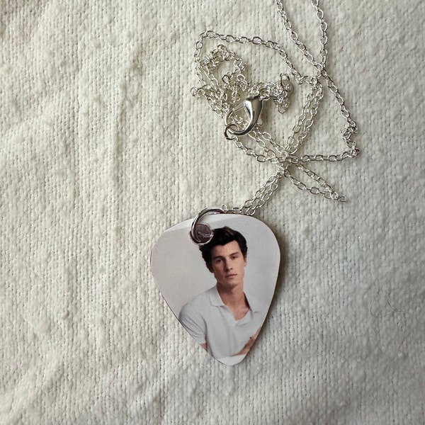 Shawn Mendes Guitar Pick Necklace