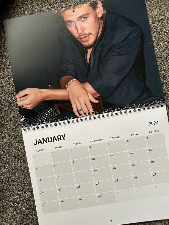Austin Butler 2024 Calendar - Etsy