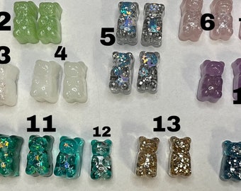 Gummy Bear Resin Magnets