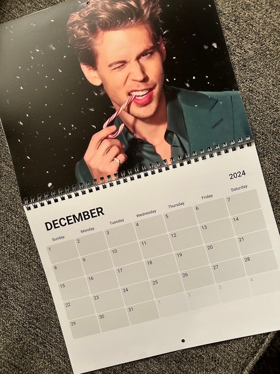 Austin Butler 2024 Calendar - Etsy