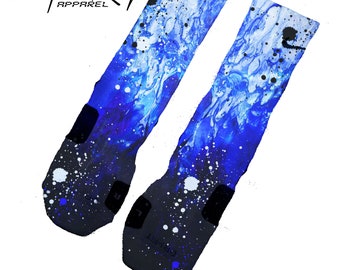 Custom Nike Elite OG Retro royal Socks Etsy