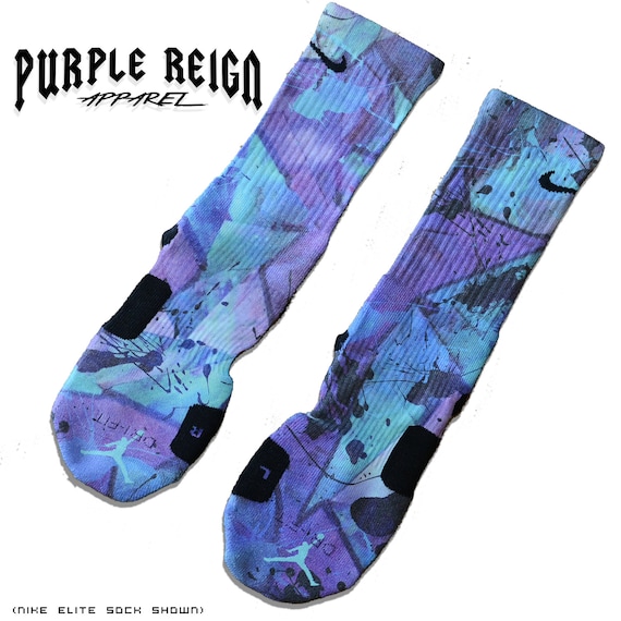 Custom Fire Galaxy Elite Socks / Swaggin' Socks