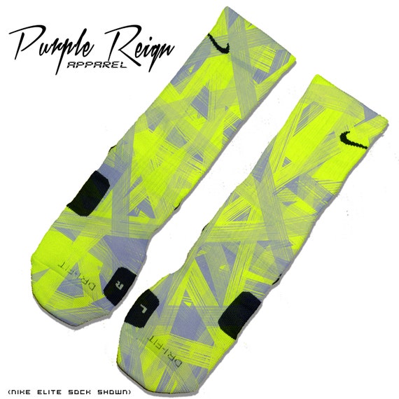 nike socks neon