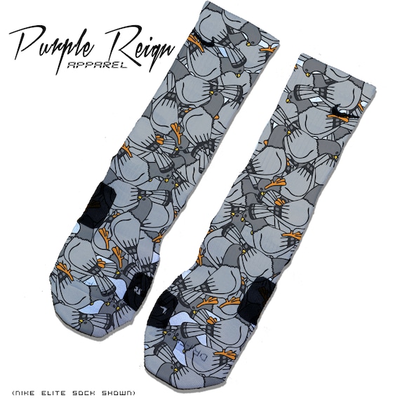 grey nike elite socks