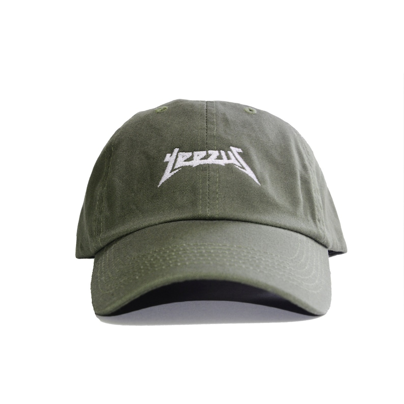 Yeezus Embroidered Dad Hat TLOP Life of Pablo image 1