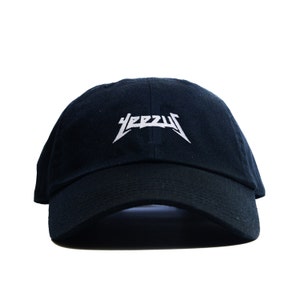 Yeezus Embroidered Dad Hat TLOP Life of Pablo image 3