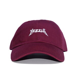 Yeezus Embroidered Dad Hat TLOP Life of Pablo image 4