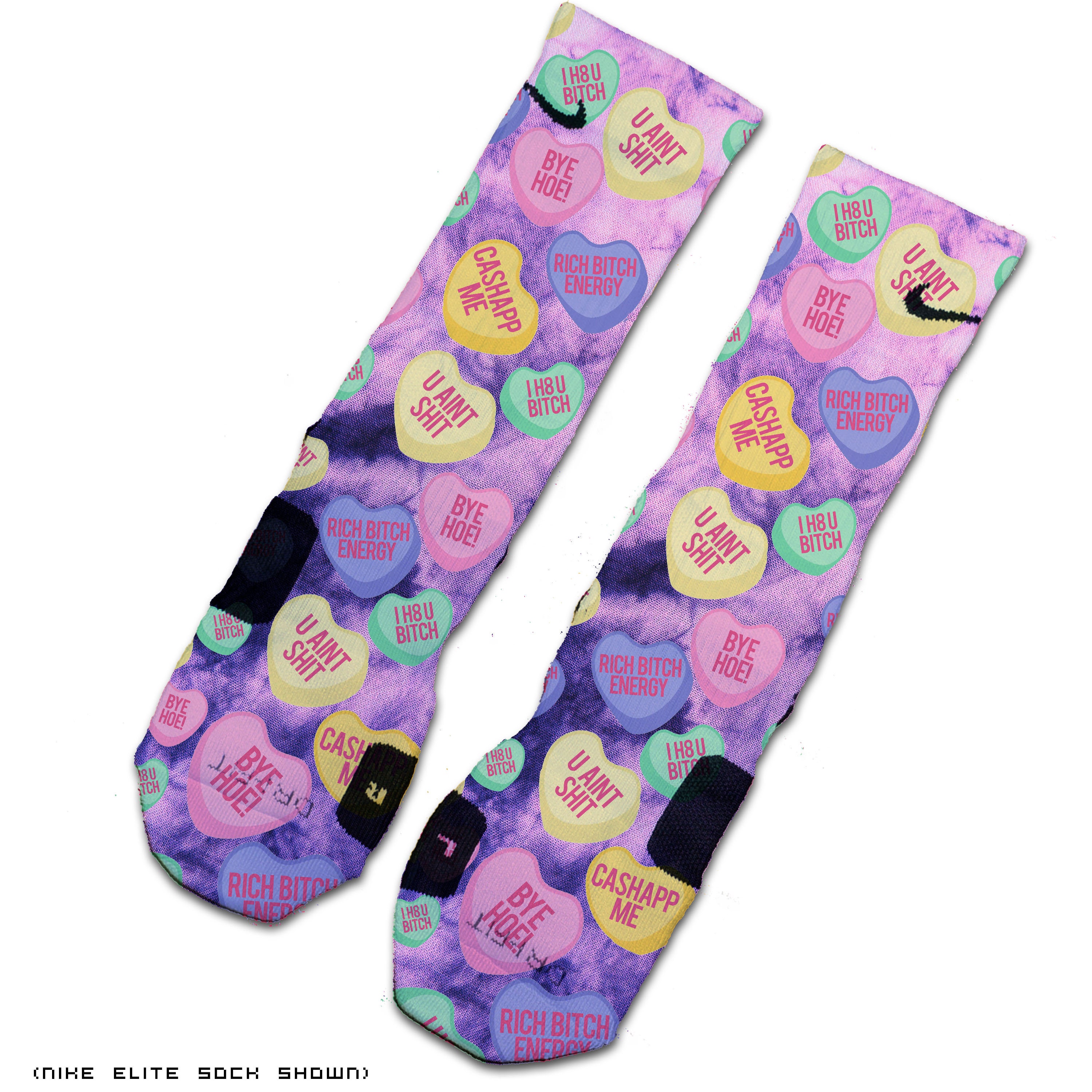 colorful nike elite socks