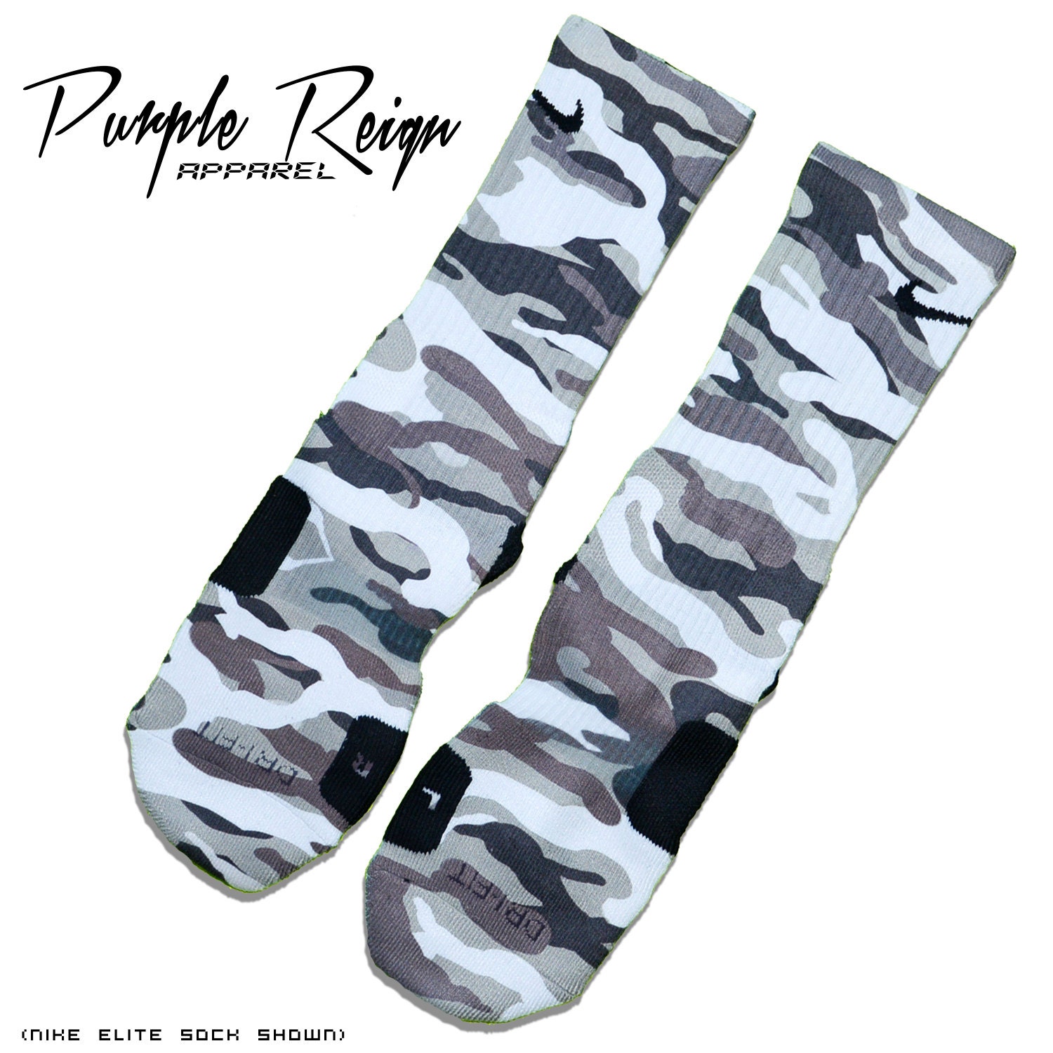 Nike socks camo sales