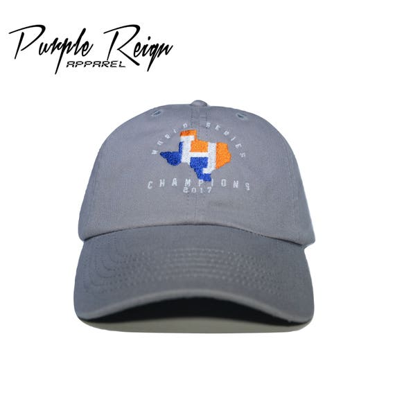 purple astros hat