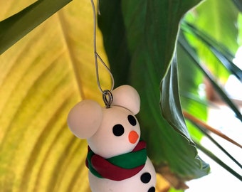 Snow Babies Polymer Clay Ornament