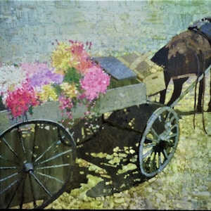 Blumenwagen / print